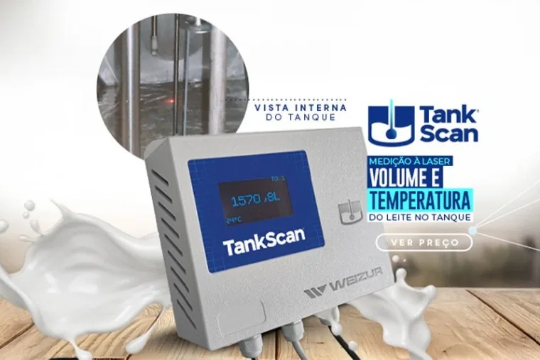 Controle inteligente de tanques de leite: como evitar perdas, melhorar a qualidade e aumentar o lucro com tecnologia de precisão Tankscan